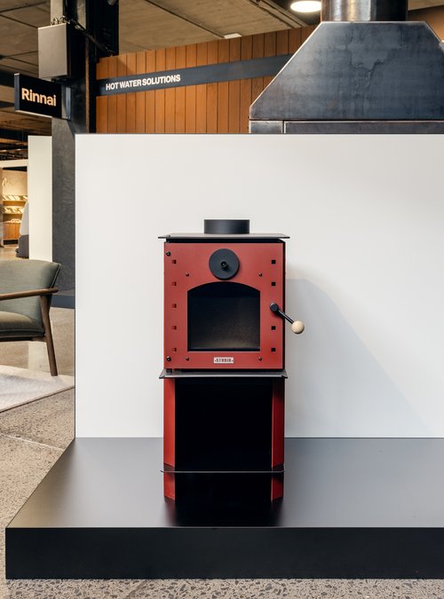 Warmington Fire in Rinnai Showroom at Residium Design + Building Centre